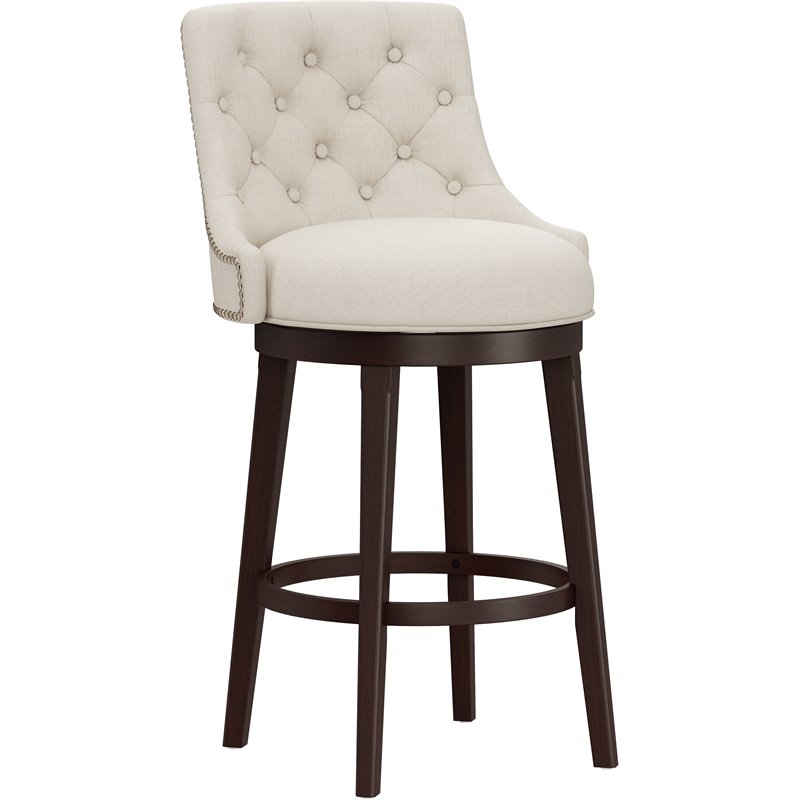 Halbrooke swivel deals counter stool