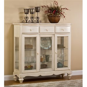 Hillsdale Pine Island Tall Buffet in Old White