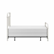 Hillsdale Kirkland Full Metal Spindle Panel Bed in White