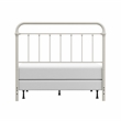 Hillsdale Kirkland Metal Full/Queen Round Spindle Headboard w/Frame - Soft White