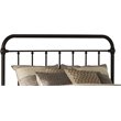 Hillsdale Kirkland Full or Queen Metal Spindle Panel Headboard in Bronze