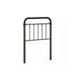 Hillsdale Kirkland Twin Metal Spindle Panel Headboard in Dark Bronze