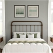 Hillsdale Kirkland Full or Queen Metal Spindle Panel Headboard
