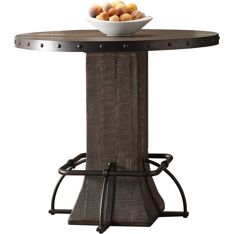 Hilale Jennings 36 Round Counter, Counter Height Round Table