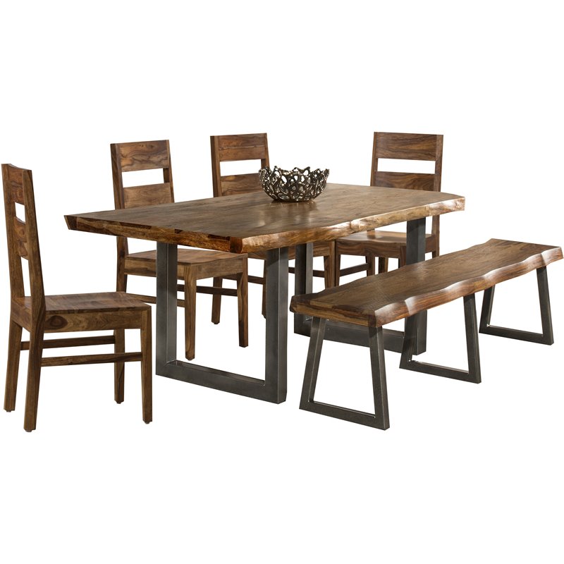 Hillsdale Furniture Emerson Wood Parson Dining Chair in Set of 2 in