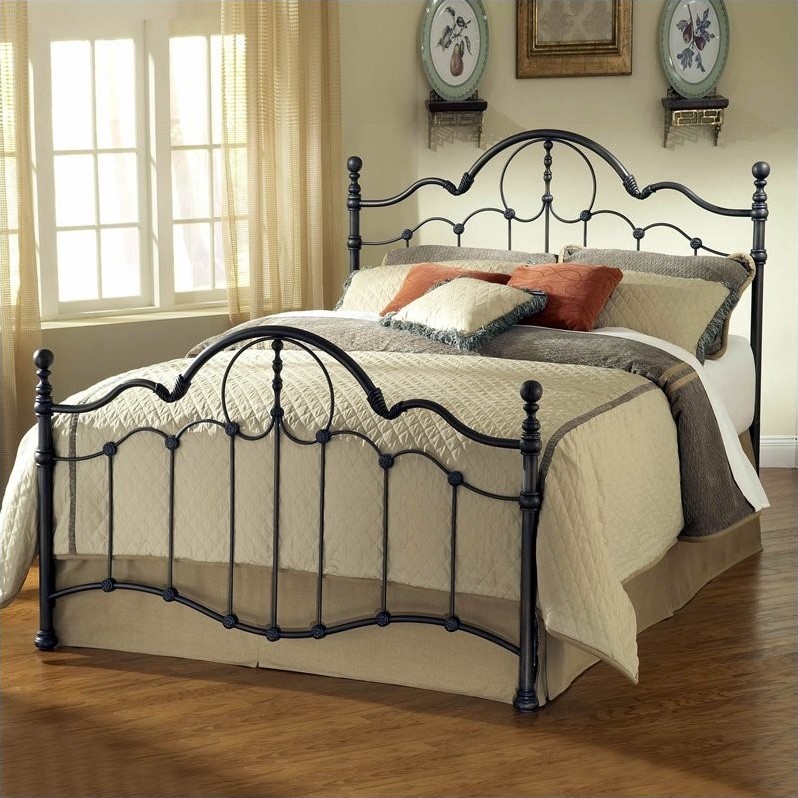 Hillsdale Venetian Metal Bed in Old Bronze Finish - 1480BXR