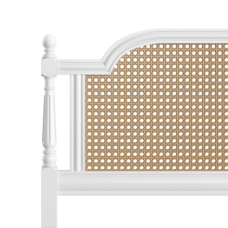 Melanie Bed - Queen - Metal Bed Rails Included
