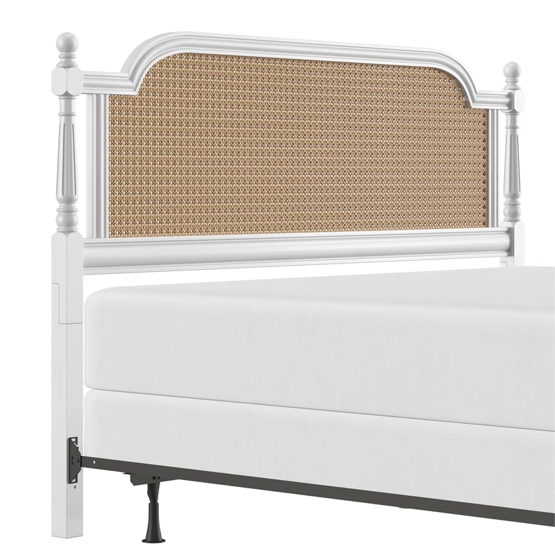 Melanie Bed - Queen - Metal Bed Rails Included