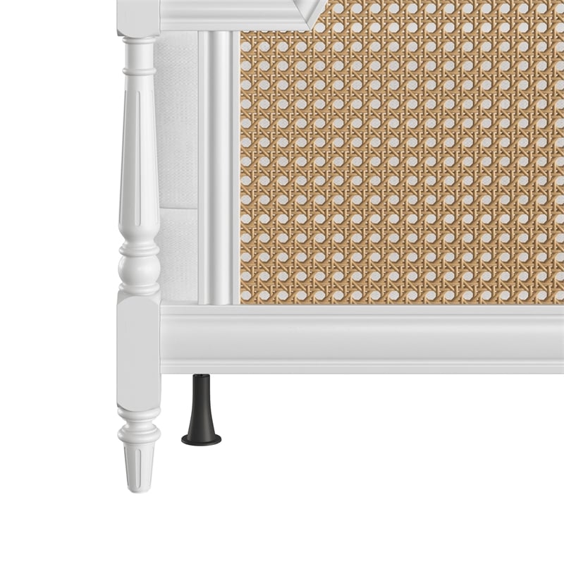 Melanie Bed - Queen - Metal Bed Rails Included