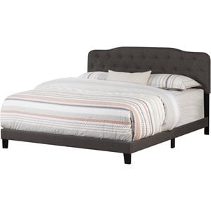 nicole bed in one - queen - stone fabric
