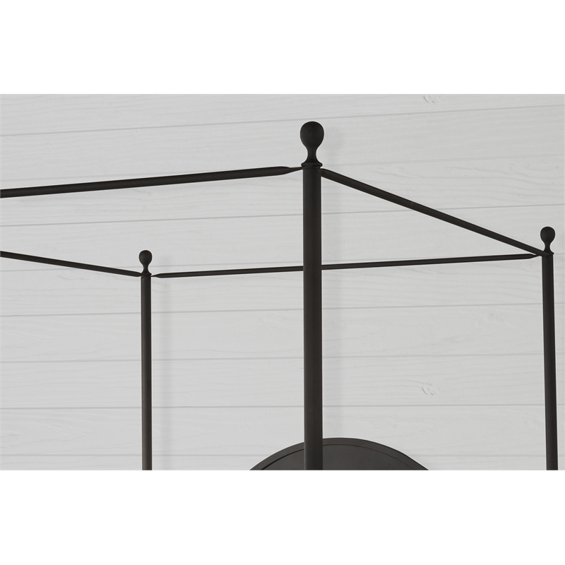 Cumberland Canopy Bed - King - Metal Bed Rail Included | Homesquare