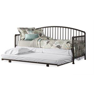 hillsdale brandi daybed oiled bronze - suspension deck and trundle