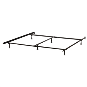 Hillsdale Premium Queen King California King Black Bed Frame