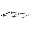 Hillsdale Premium Queen King California King Black Bed Frame