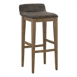 Hillsdale Renmark 26.25 Wood Contemporary Counter Stool in Brushed Gray