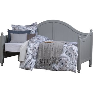 hillsdale furniture augusta daybed with suspension deck gray