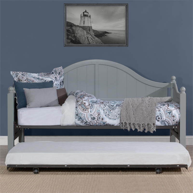 Hillsdale Furniture Augusta Daybed with Suspension Deck and Trundle