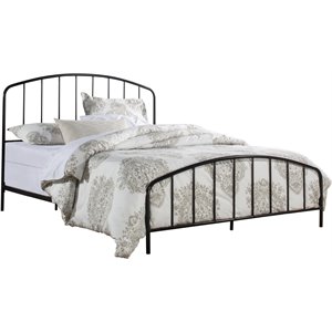 hillsdale furniture tolland metal full bed with arched spindle design black