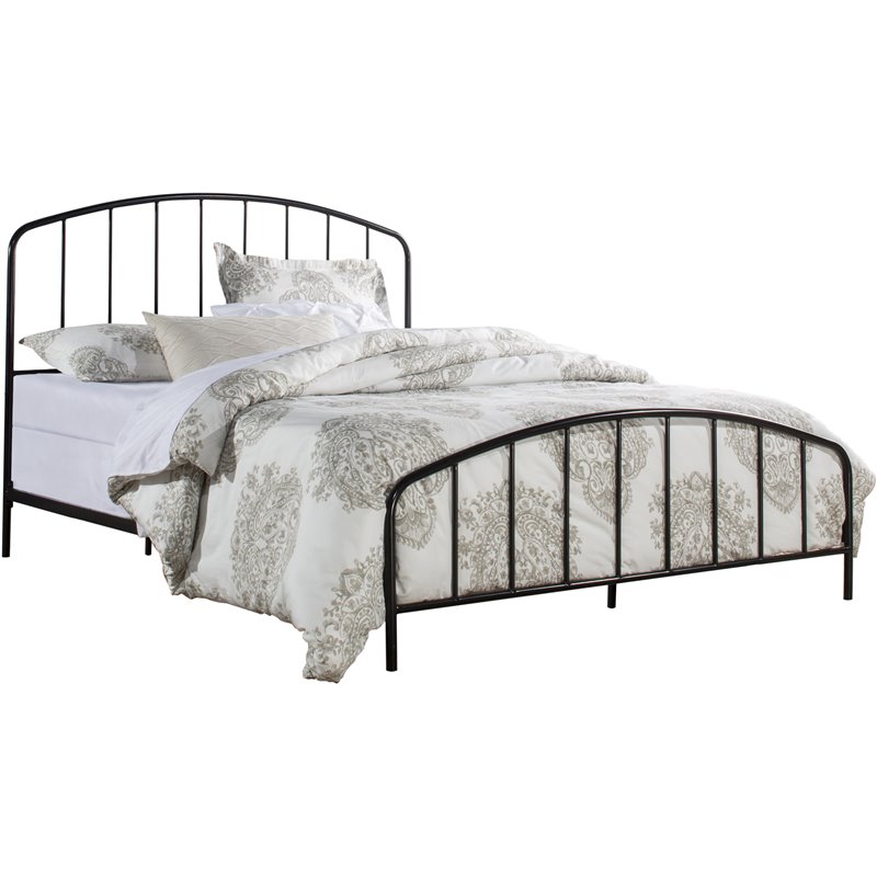 Hillsdale Furniture Tolland Metal Queen Bed with Arched Spindle Design