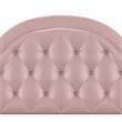 Hillsdale Furniture Karley Pink Faux Leather Twin Headboard