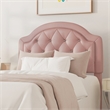 Hillsdale Furniture Karley Pink Faux Leather Twin Headboard