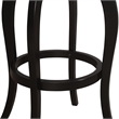Hillsdale Ellendale 25.25 Wood Contemporary Counter Stool in Black