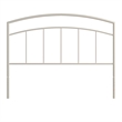 Hillsdale Furniture Julien Full Metal Headboard Textured White