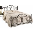 Hillsdale Milwaukee Traditional King Metal Bed in Antique Brown