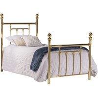 Hillsdale Chelsea Classic Twin Metal Headboard in Brass