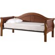 Hillsdale Bedford Wooden Sleigh Daybed With Suspension Deck in Cherry