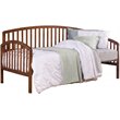 Hillsdale Carolina Twin Wooden Spindle Daybed with Suspension Deck in Walnut