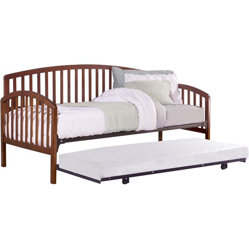 Hillsdale Carolina Twin Wooden Spindle Daybed with Suspension Deck and