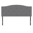 Hillsdale Furniture Provence Upholstered Full/Queen Headboard Glacier Gray