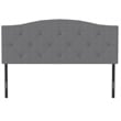 Hillsdale Furniture Provence Upholstered Full/Queen Headboard Glacier Gray