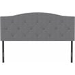 Hillsdale Furniture Provence Upholstered Full/Queen Headboard Glacier Gray