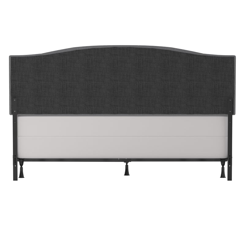 Living Essentials by Hillsdale Provence Uphol KG/Cal KG HB Glacier Gray Fabric