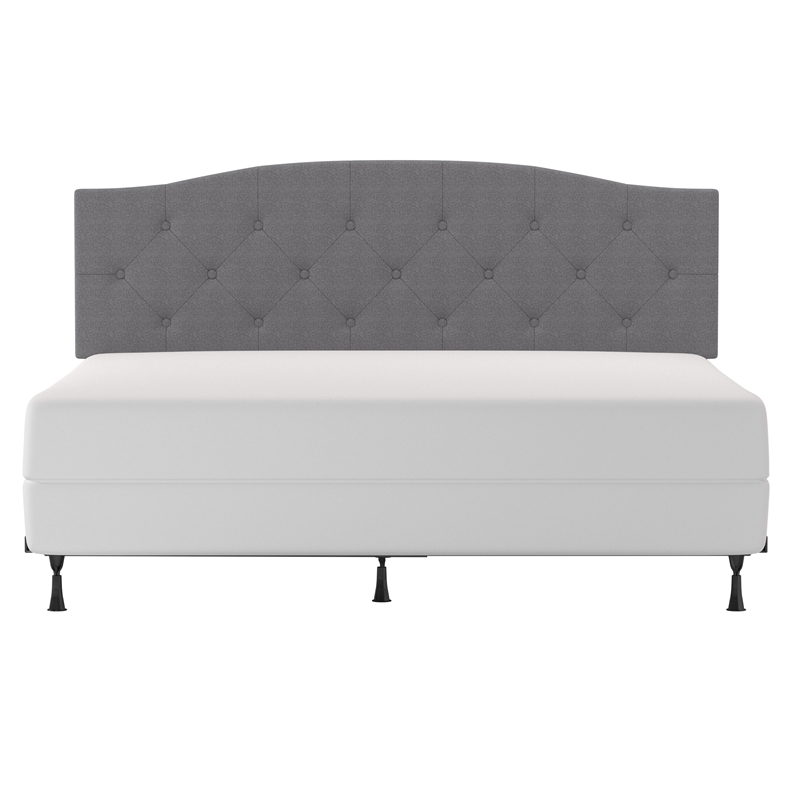 Living Essentials by Hillsdale Provence Uphol KG/Cal KG HB Glacier Gray Fabric