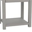 Living Essentials by Hillsdale Harmony Wood Accent Table in Gray