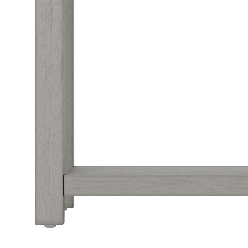 Living Essentials by Hillsdale Harmony Wood Accent Table in Gray