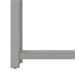 Living Essentials by Hillsdale Harmony Wood Accent Table in Gray