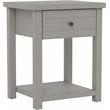 Living Essentials by Hillsdale Harmony Wood Accent Table in Gray