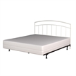 Hillsdale Julien Modern Sturdy Metal Full/Queen Size Headboard in White