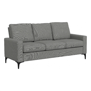 Hillsdale Furniture Matthew Fabric Upholstered Sofa Smoke Gray