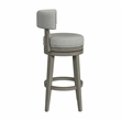 Hillsdale Furniture Lawton Wood Bar Height Swivel Stool Walnut