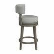 Hillsdale Furniture Lawton Wood Counter Height Swivel Stool Walnut