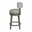 Hillsdale Furniture Lawton Wood Counter Height Swivel Stool Walnut