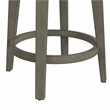Hillsdale Furniture Lawton Wood Counter Height Swivel Stool Walnut