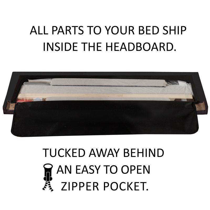 Hillsdale Gayle Nail Head Trim Upholstered Queen Bed Black Faux Leather