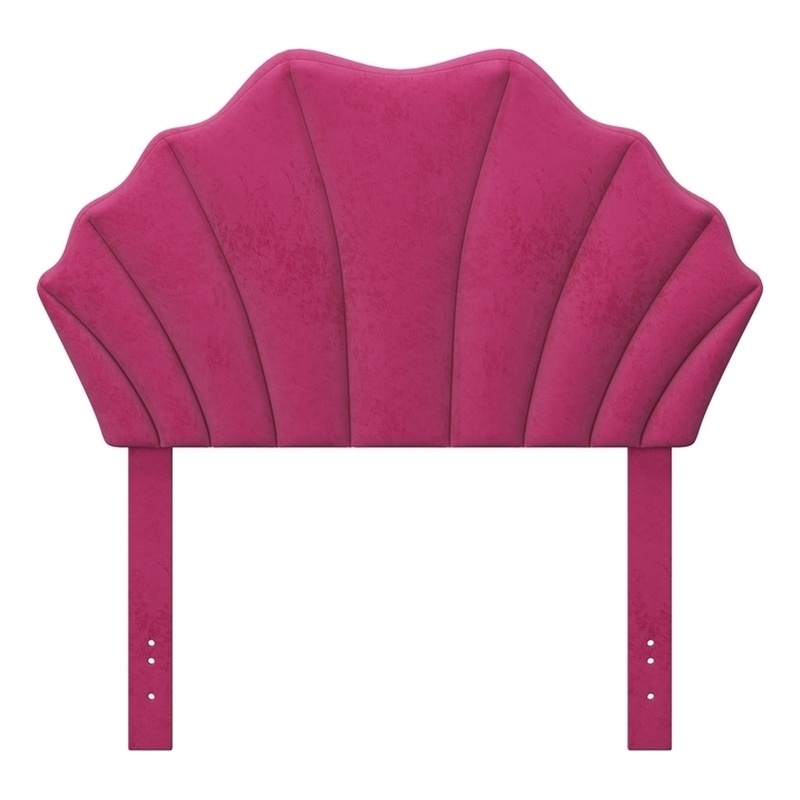 Hillsdale Furniture Elina Upholstered Twin Fabric Headboard Only in Pink