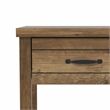 Hillsdale Milligan Wood Nightstand with 1 Drawer and Shelf Set of 2 Knotty Oak